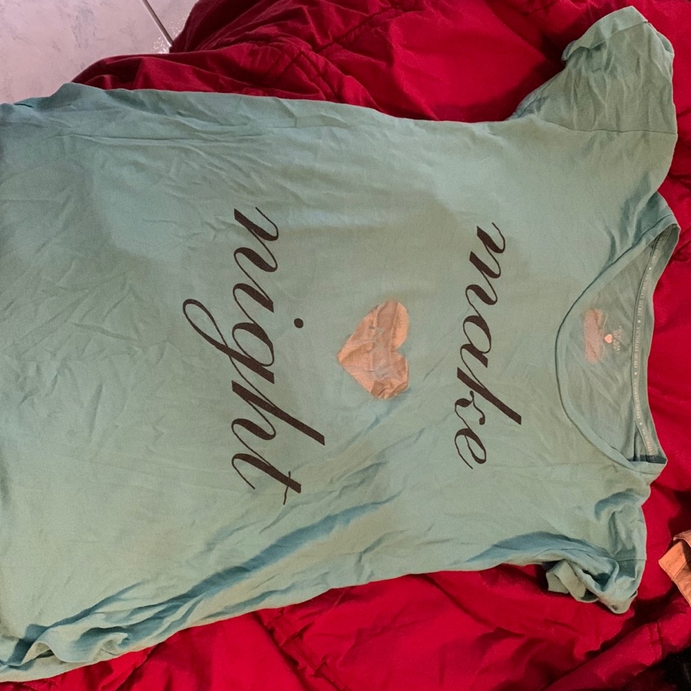 Nightgown, baby blue color, size XS